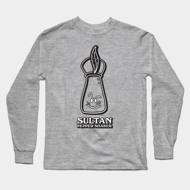 Sultan Pepper Shaker Long Sleeve T-Shirt by Heyday Threads